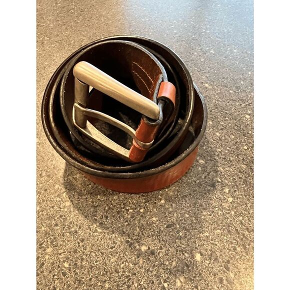 VINTAGE RELIC AUTHENTIC LEATHER BELT SIZE 38 - Picture 2 of 6